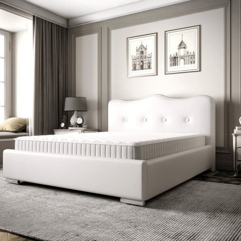 Łóżko tapicerowane Moon