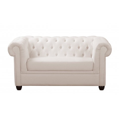 Sofa dwuosobowa pikowana Chesterfield SYDNEY