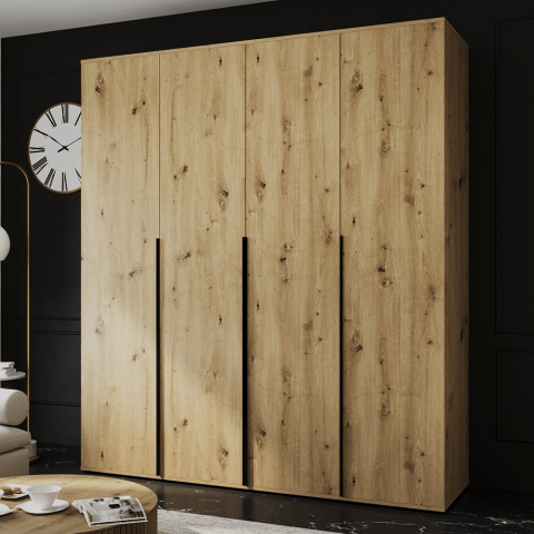 Szafa uchylna czterodrzwiowa na wymiar Flora