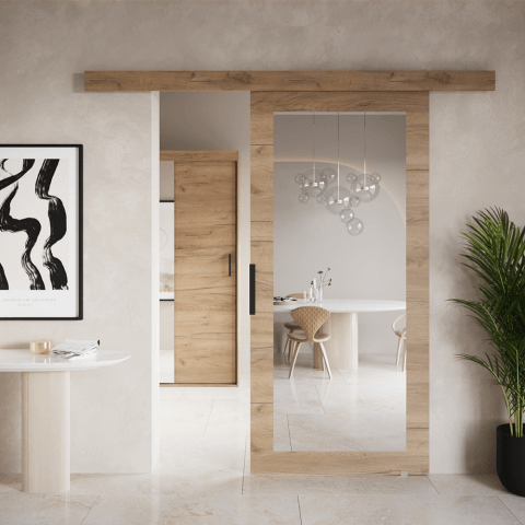 Drzwi Przesuwne naścienne Moza na wymiar