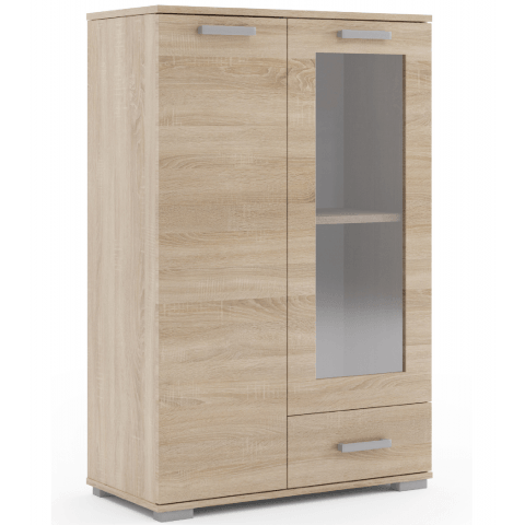 Komoda z szybą MISTA