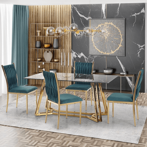 Stół nowoczesny glamour KOMI