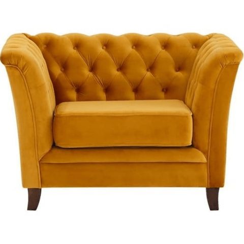 Fotel pikowany chesterfield HASSO