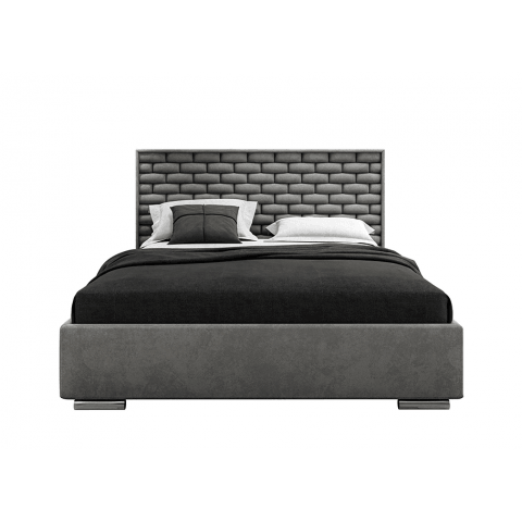 Łóżko tapicerowane glamour KING BED