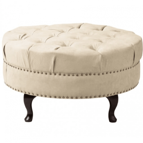 Puf pikowany glamour MONA