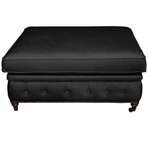 Puf pikowany glamour 100x100 VINCENT