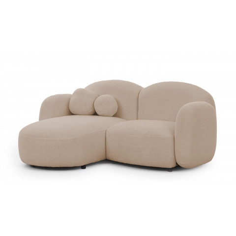 Narożnik nowoczesny z ozdobnymi poduszkami Bloop