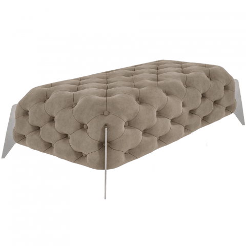 Puf pikowany Chesterfield 120x60 KALIFORNIA