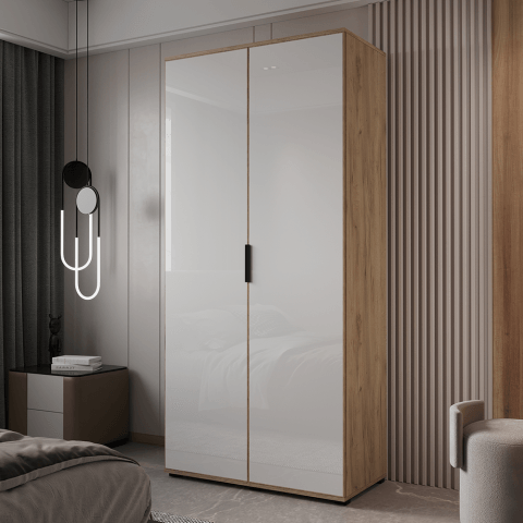 Szafa uchylna dwudrzwiowa z lacobelem na wymiar Mery