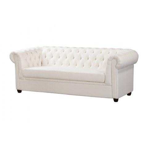 Sofa trzyosobowa pikowana Chesterfield SYDNEY