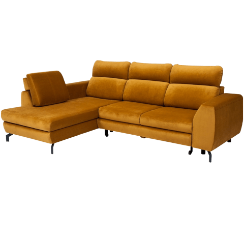 Narożnik czteroosobowy nowoczesny z funkcją spania DOSA