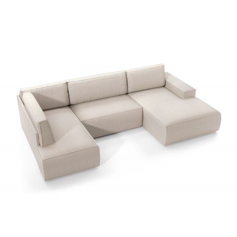 Narożnik sześcioosobowy z funkcją spania nowoczesny Ford U2