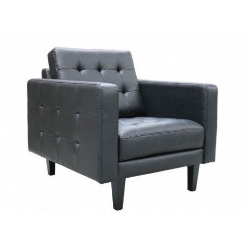 Fotel klasyczny pikowany, na wysokich nóżkach Marino