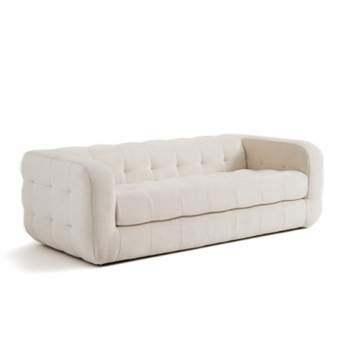 Sofa trzyosobowa klasyczna pikowana Zarina