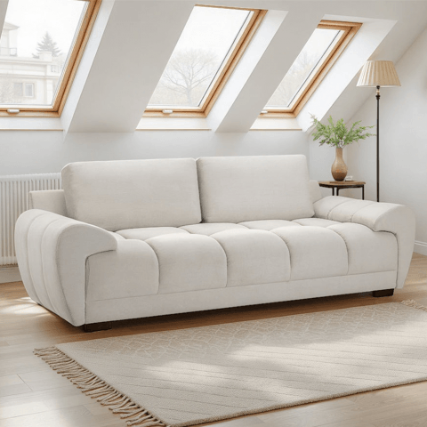 Sofa trzyosobowa klasyczna ZEMO BIS