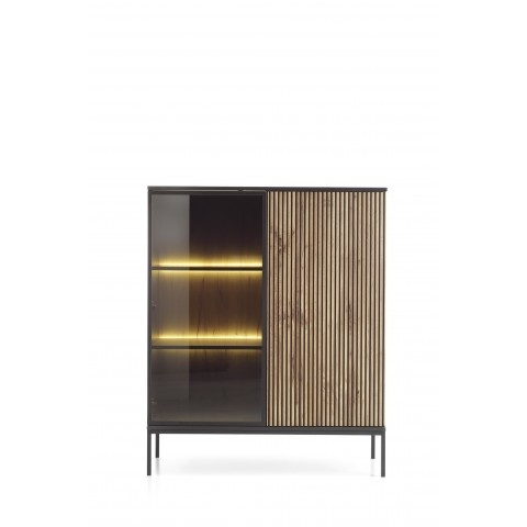 Witryna niska z oświetleniem LED Resto WT104