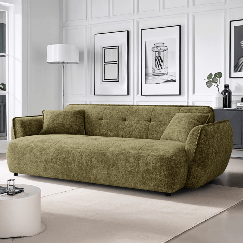 Sofa Lumi 4-osobowa - Duża Sofa z Głębokim Siedziskiem