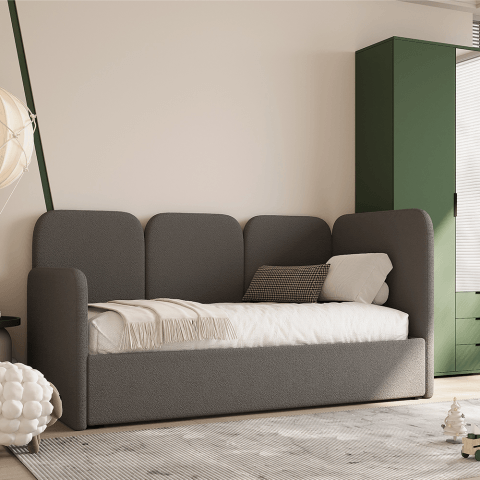 Łóżko młodzieżowe Arizona jednoosobowe z pojemnikiem na pościel na wymiar