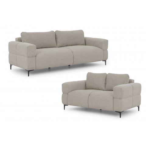 Zestaw Wypoczynkowy 3+2 Valentia – Komplet Sof do Salonu