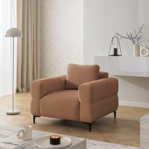 Fotel Valentia – Nowoczesny Fotel na Wysokich Nóżkach