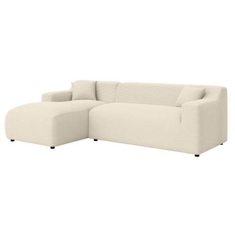 Narożnik Lotos beżowy – czteroosobowy nowoczesny do salonu