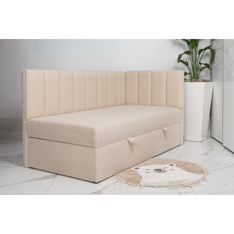 Łóżko Nevada Comfort młodzieżowe z pojemnikiem na pościel na wymiar