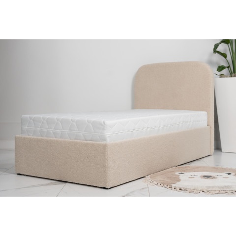 Łóżko młodzieżowe Denver jednoosobowe z pojemnikiem na pościel na wymiar