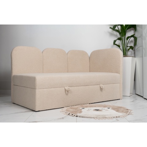 Łóżko Toronto Comfort młodzieżowe z pojemnikiem na pościel na wymiar