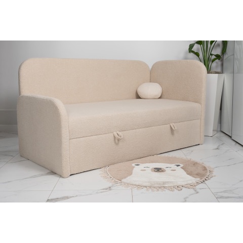 Łóżko Waszyngton Comfort młodzieżowe z pojemnikiem na pościel na wymiar