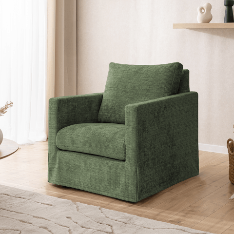 Fotel z wymiennym pokrowcem nowoczesny Nerio