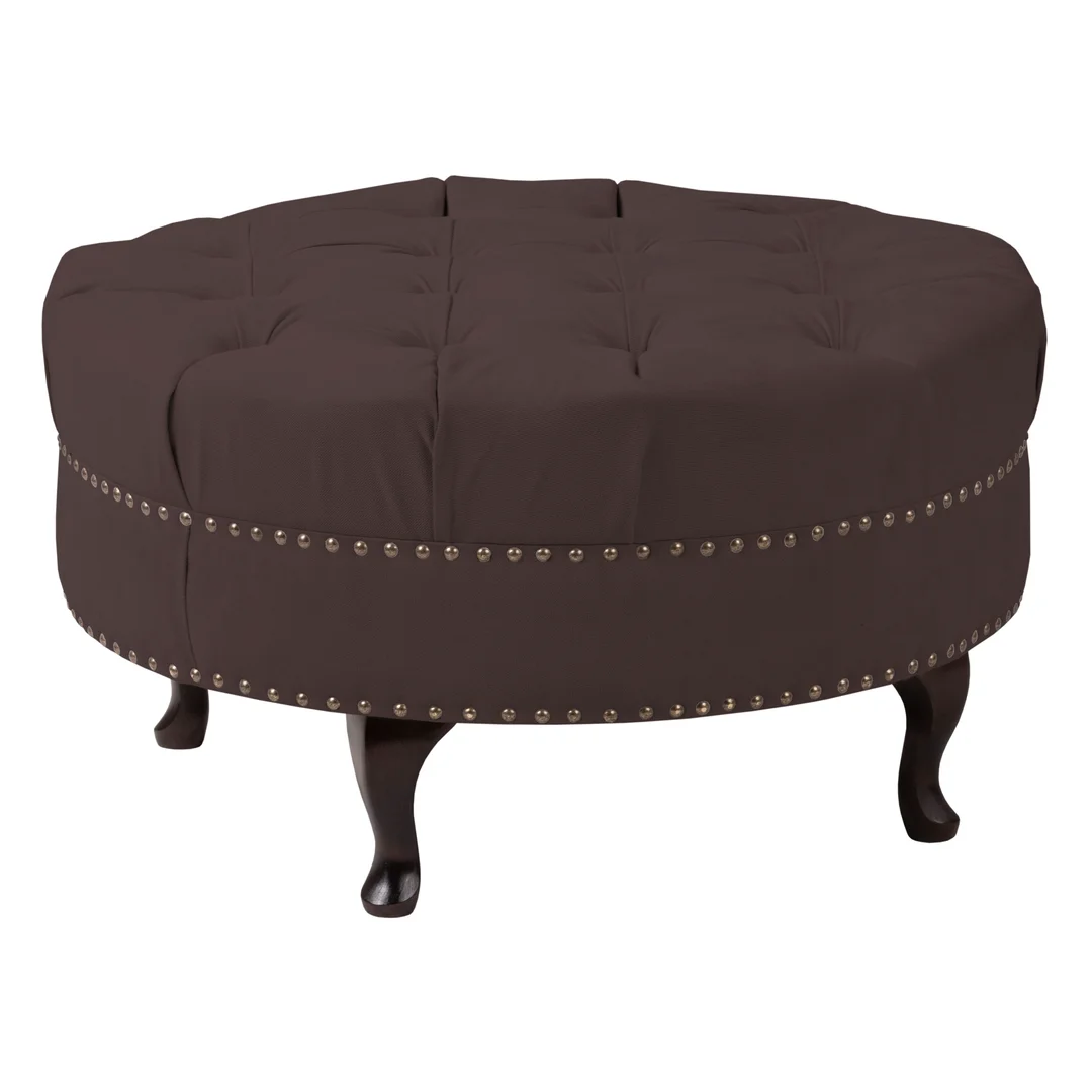 Puf pikowany glamour MONA 80x80 — Enjoy 05