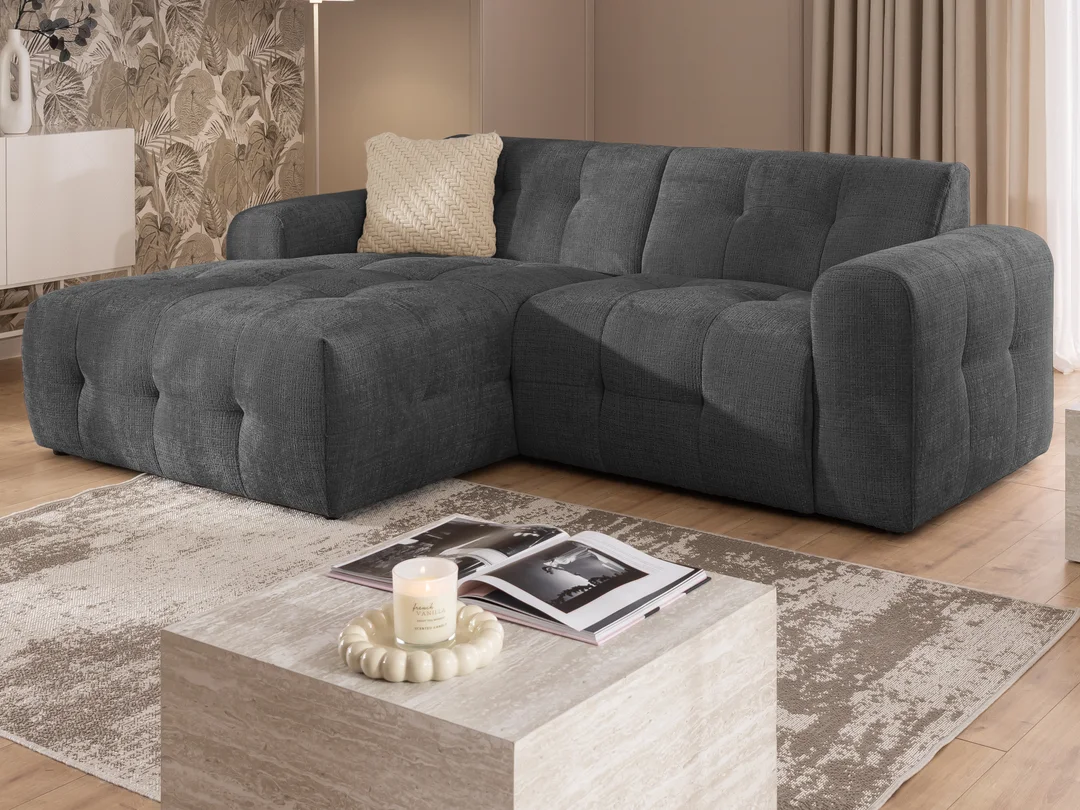 Narożnik czteroosobowy pikowany Imperial 234x161 — Cremona 95