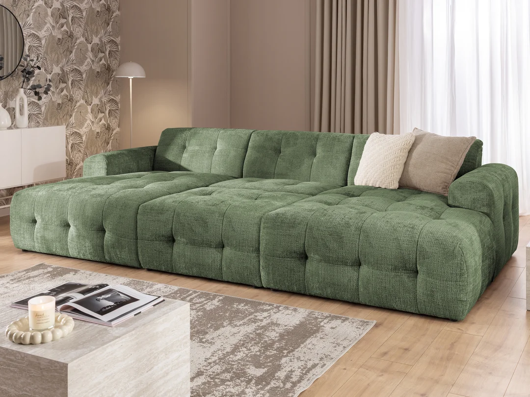 Hocker Imperial – Pikowany Puf do Salonu 68x87 — Cremona 39