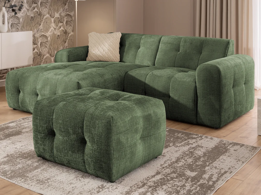 Hocker Imperial – Pikowany Puf do Salonu 68x87 — Cremona 39