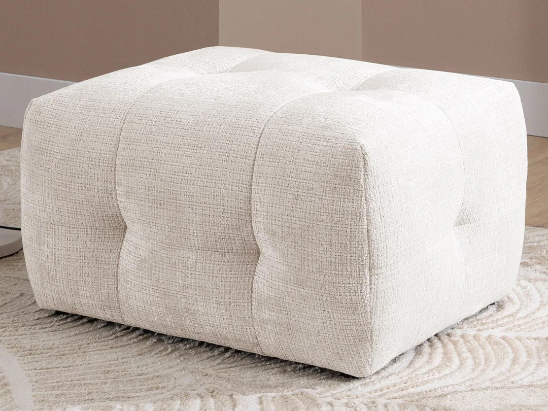 Hocker Imperial – Pikowany Puf do Salonu 68x87 — Cremona 02