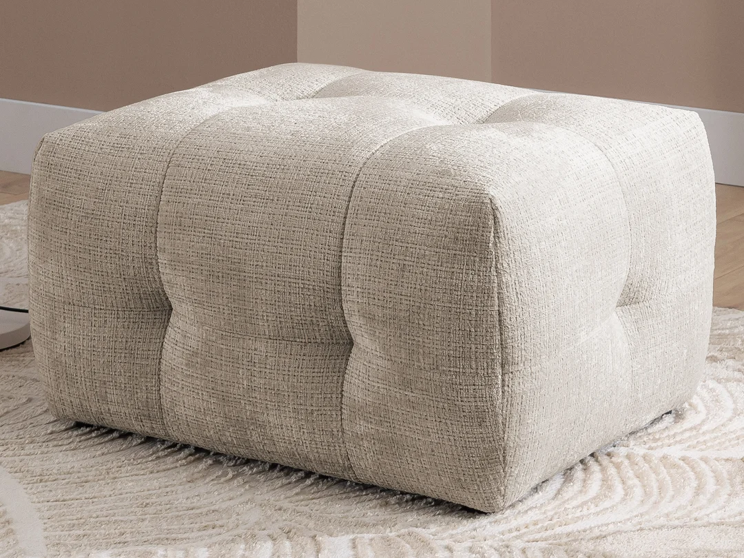 Hocker Imperial – Pikowany Puf do Salonu 68x87 — Cremona 14