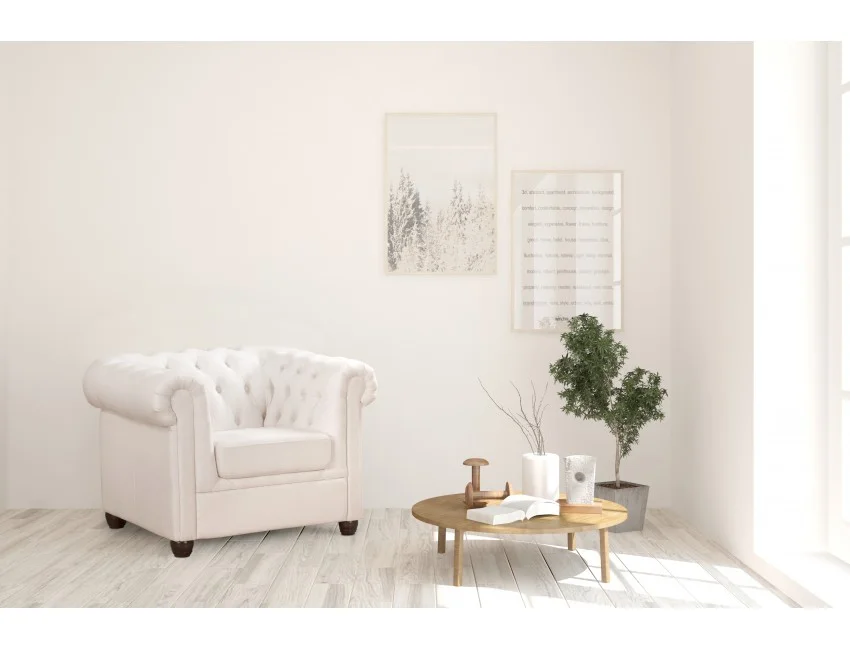 Fotel pikowany chesterfield SYDNEY — Solid 03