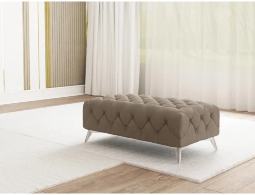 Puf pikowany Chesterfield 120x60 TEO — Riviera 21