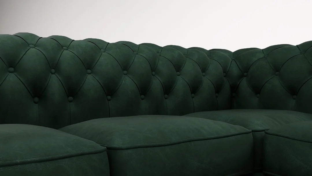 Narożnik pięcioosobowy z funkcją spania pikowany 2+E+2 Chesterfield SOLARIS 258x258 — Riviera 38
