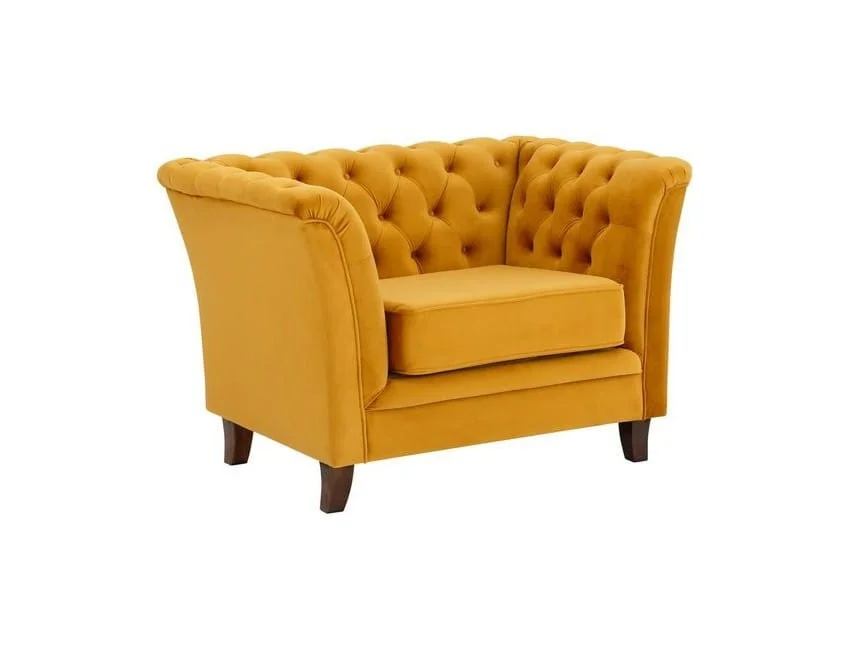 Fotel pikowany chesterfield HASSO — Riviera 41