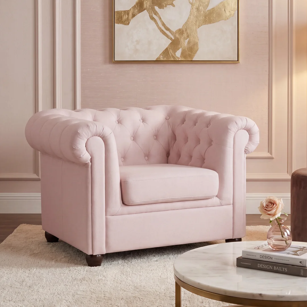 Fotel pikowany chesterfield SYDNEY — Solid 61