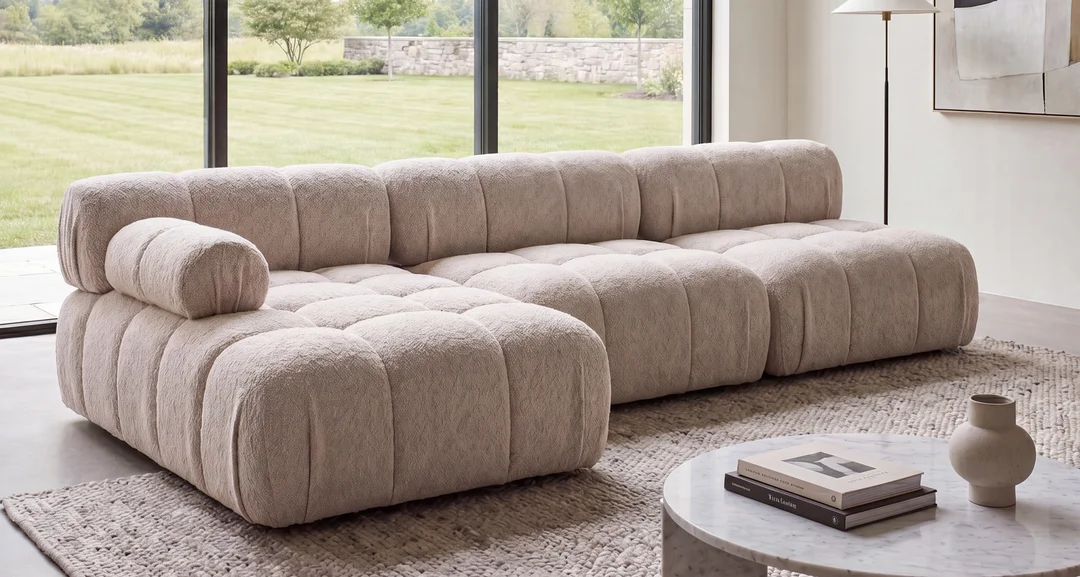 Narożnik modułowy Novanti pięcioosobowy z elastyczną konfiguracją 285x160 — Abriamo 3