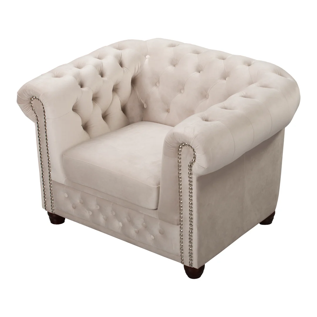 Fotel pikowany FELIX chesterfield — Riviera 21