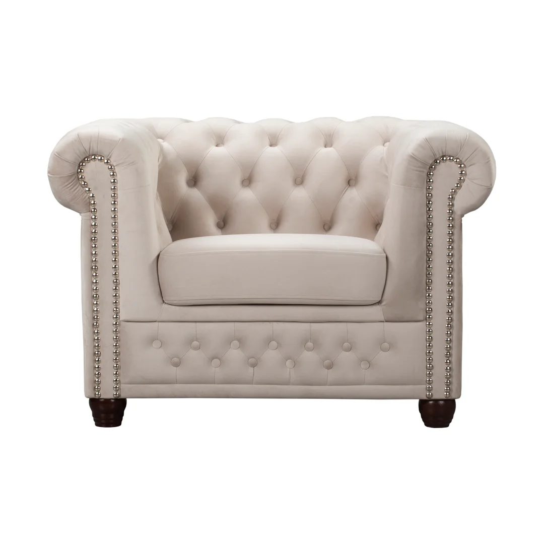 Fotel pikowany FELIX chesterfield — Riviera 21