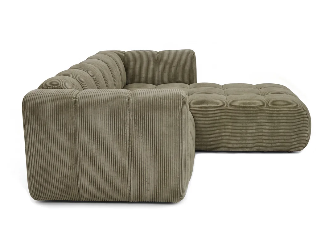 Narożnik modułowy Coronari trzyosobowy z elastyczną konfiguracją 228x177 — Lincoln 37 D