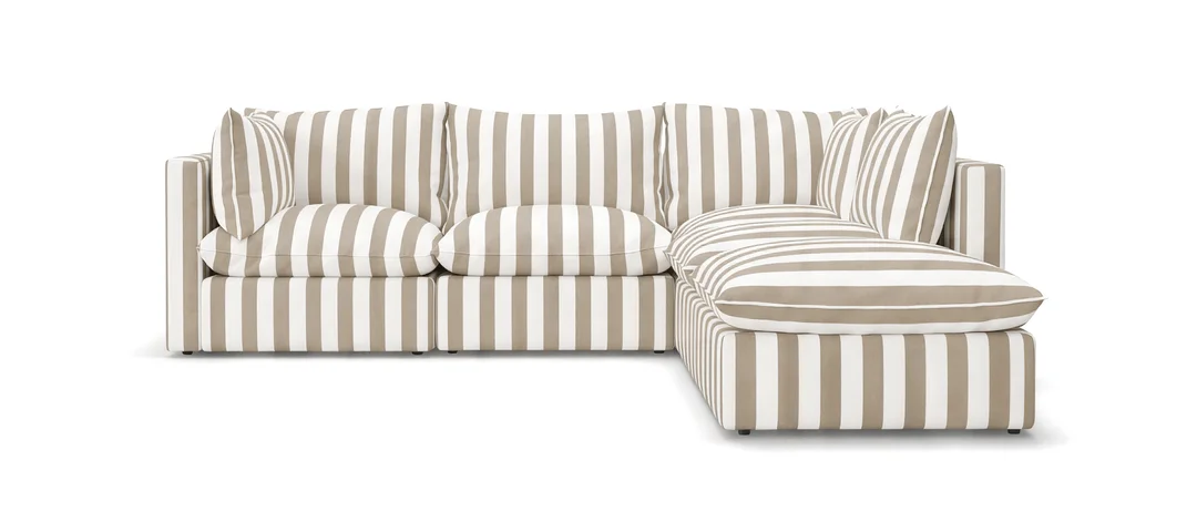 Modułowy narożnik ogrodowy Marvella 10 Nowoczesna sofa Outdoor — zdjęcie 3