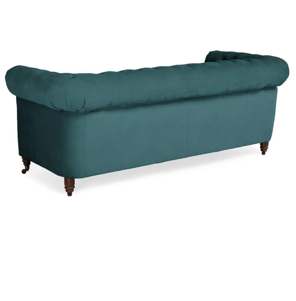 Sofa trzyosobowa pikowana Chesterfield VINCENT 203x87 — Kronos 13