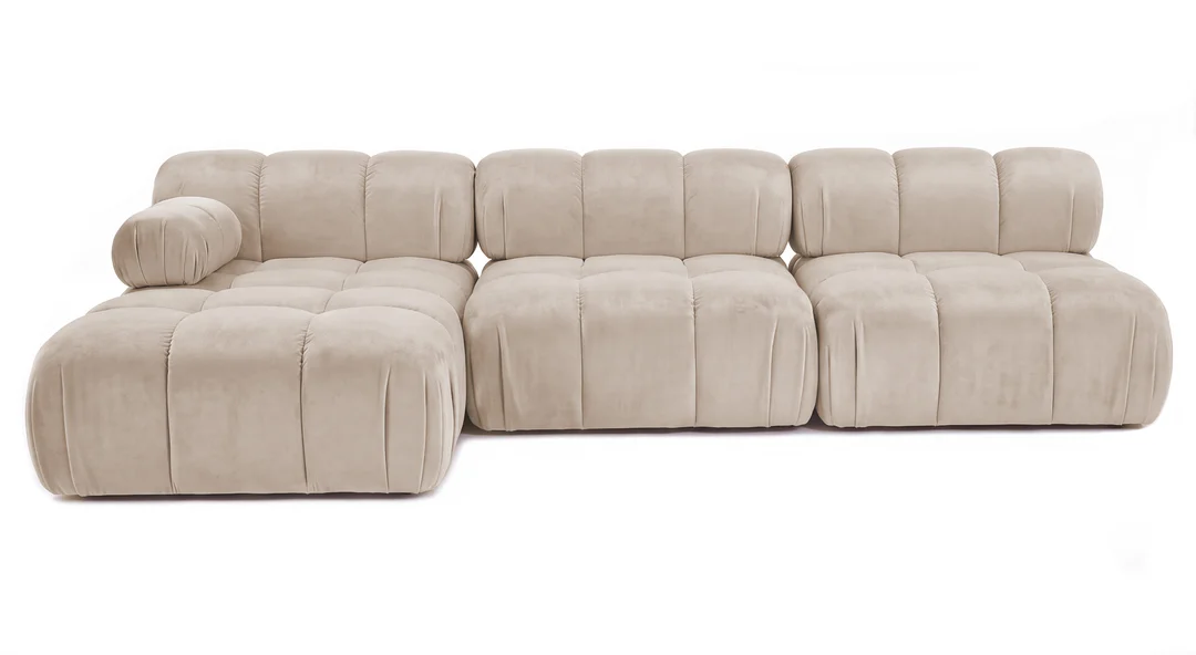 Narożnik modułowy Novanti pięcioosobowy z elastyczną konfiguracją 285x160 — Riviera 21