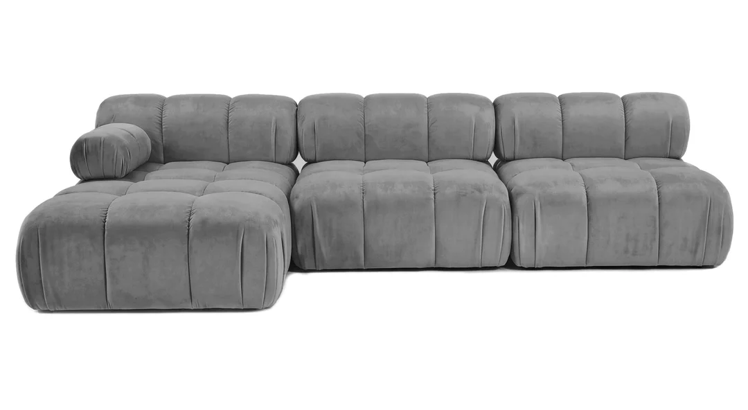 Narożnik modułowy Novanti pięcioosobowy z elastyczną konfiguracją 285x160 — Riviera 91