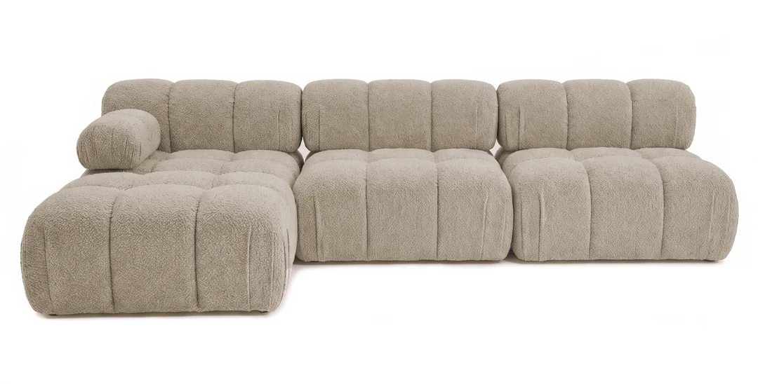 Narożnik modułowy Novanti pięcioosobowy z elastyczną konfiguracją 285x160 — Bubble 3
